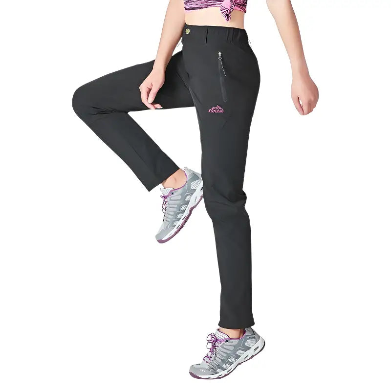 Pantalon randonnée femme violet