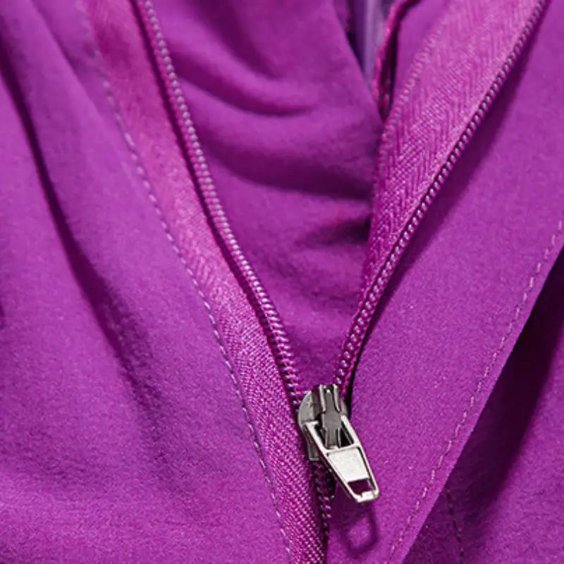 Pantalon randonnée femme violet