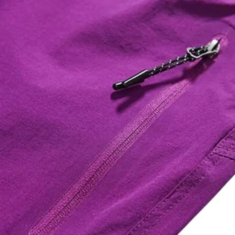 Pantalon randonnée femme violet