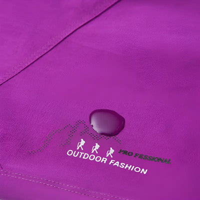 Pantalon randonnée femme violet