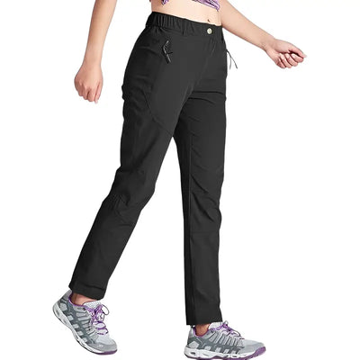 Pantalon randonnée femme violet