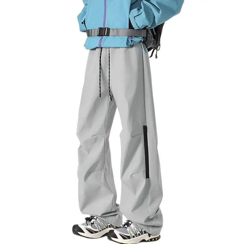 Pantalon trekking gris