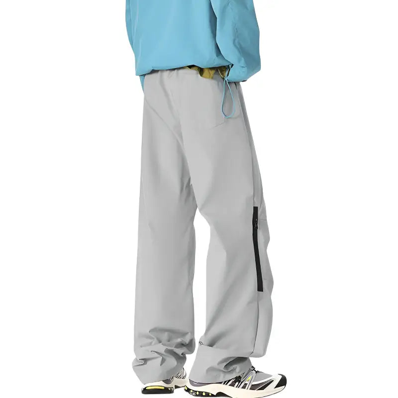 Pantalon trekking gris