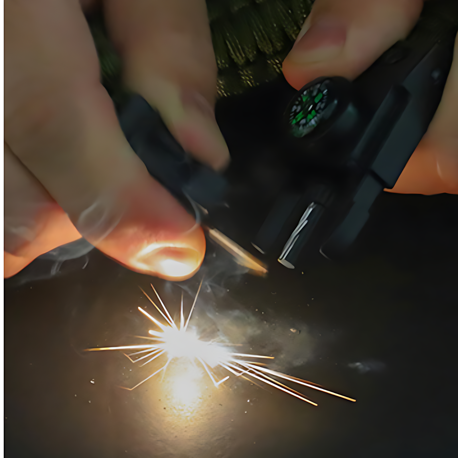 Para cord knife bracelet