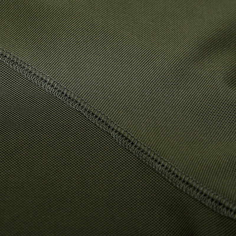 Polo shirt with velcro patch