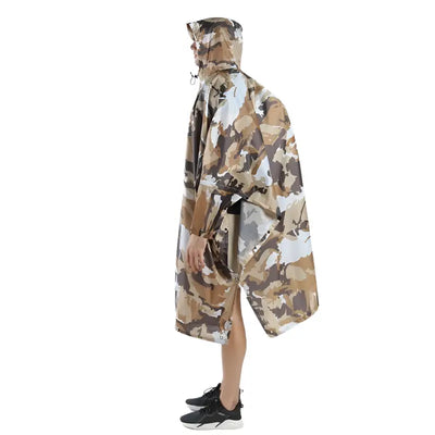 Poncho camouflage