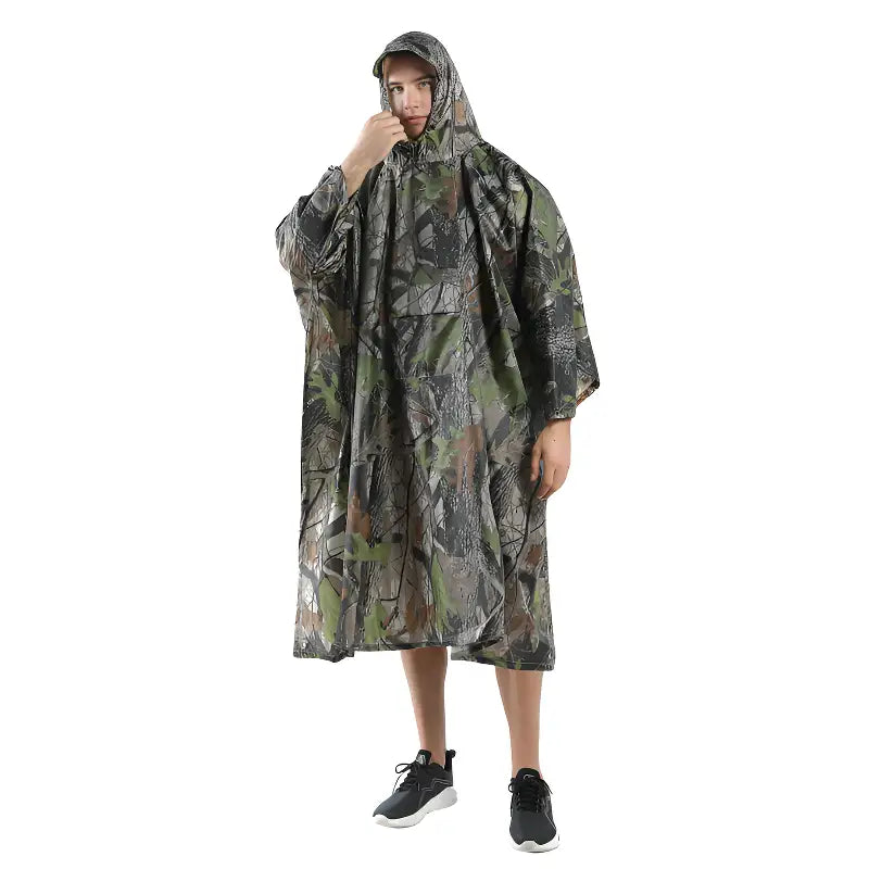 Poncho camouflage