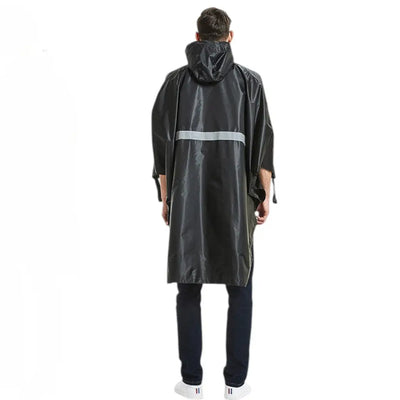 Poncho chasse orange