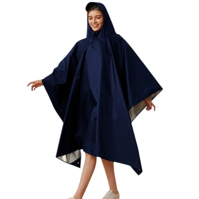 Poncho de pluie randonnée femme