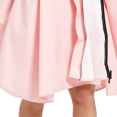 Poncho pluie bicolore