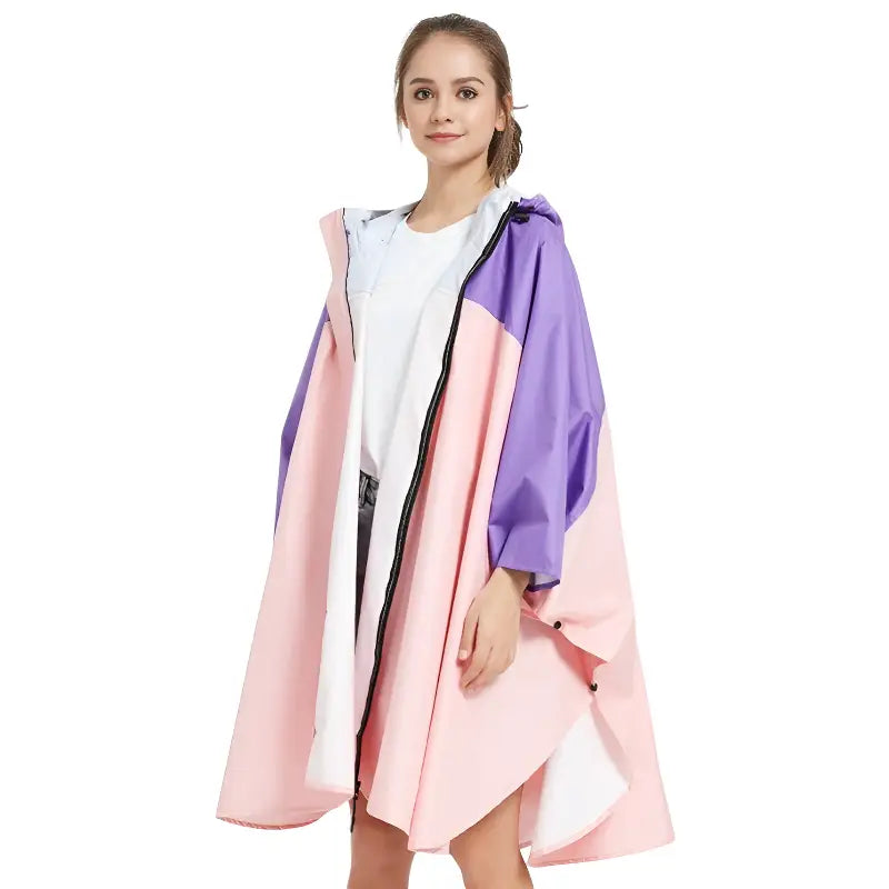 Poncho pluie femme ample