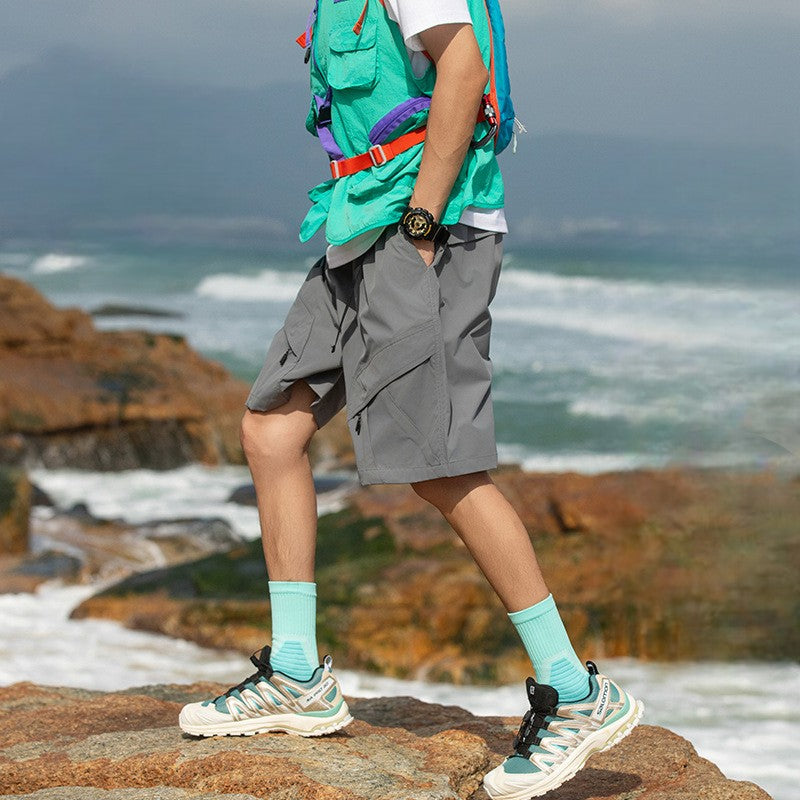 Premium trekking hiking cargo shorts