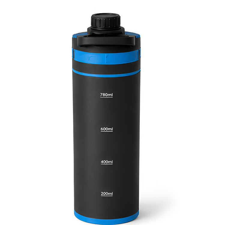 Tactical bottle with filter water