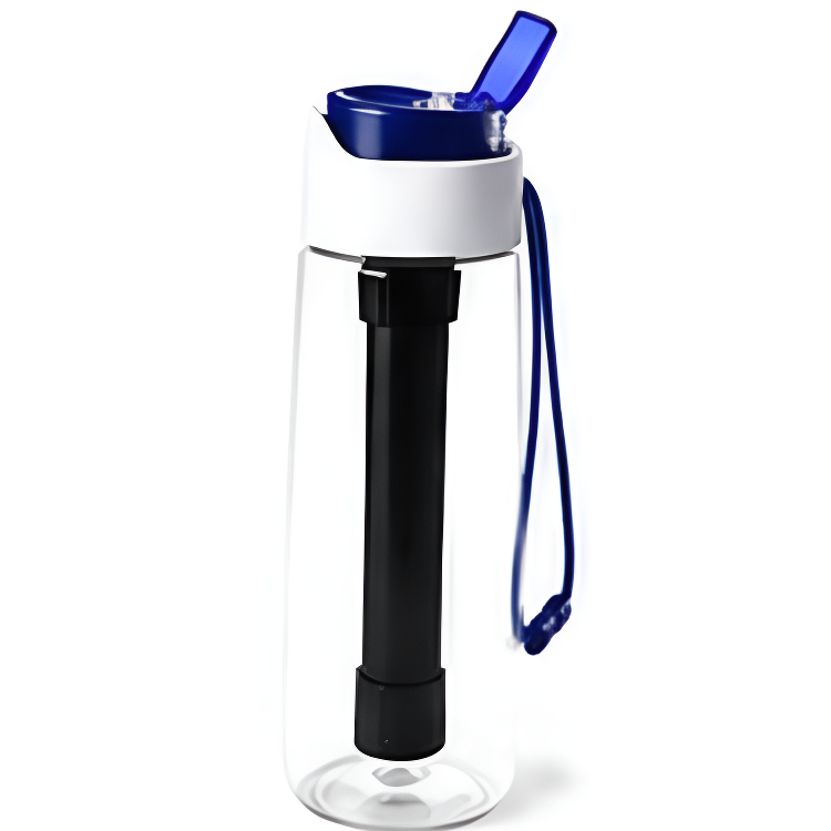 outdoor bottle with filter water