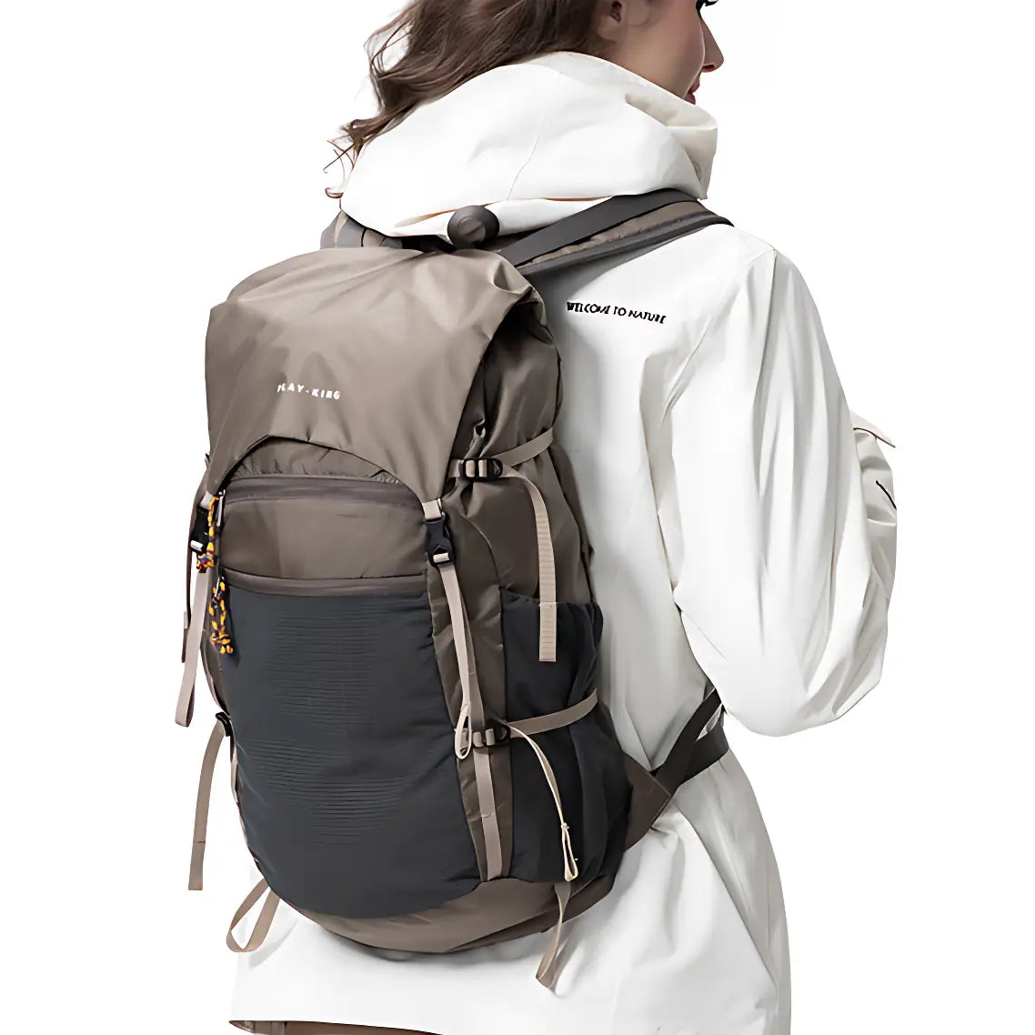 Sac à dos randonnée gris