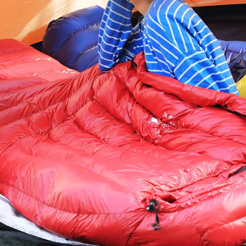 Sac de couchage duvet canard chaud