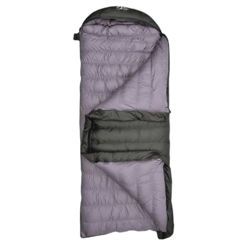 Sac de couchage duvet canard noir