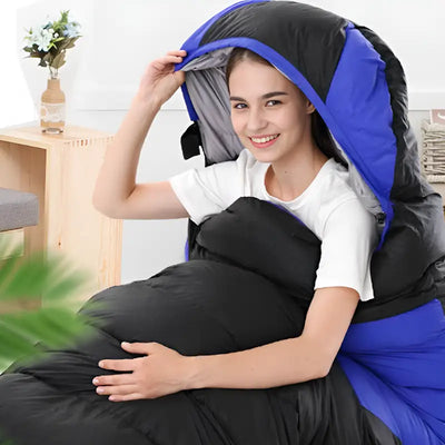 Sac de couchage hiver chaud