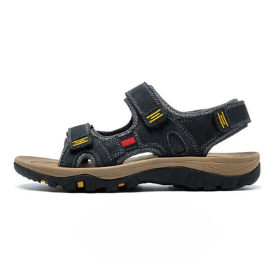 Sandale cuir randonnée homme