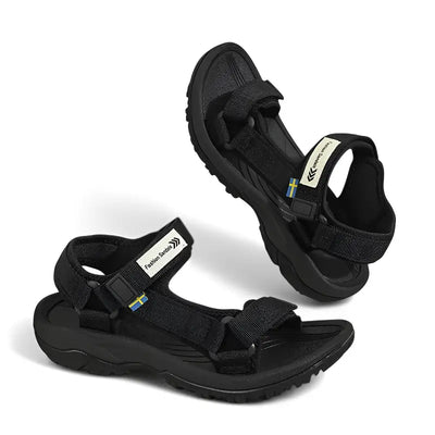 Sandales de randonnée femme à scratch