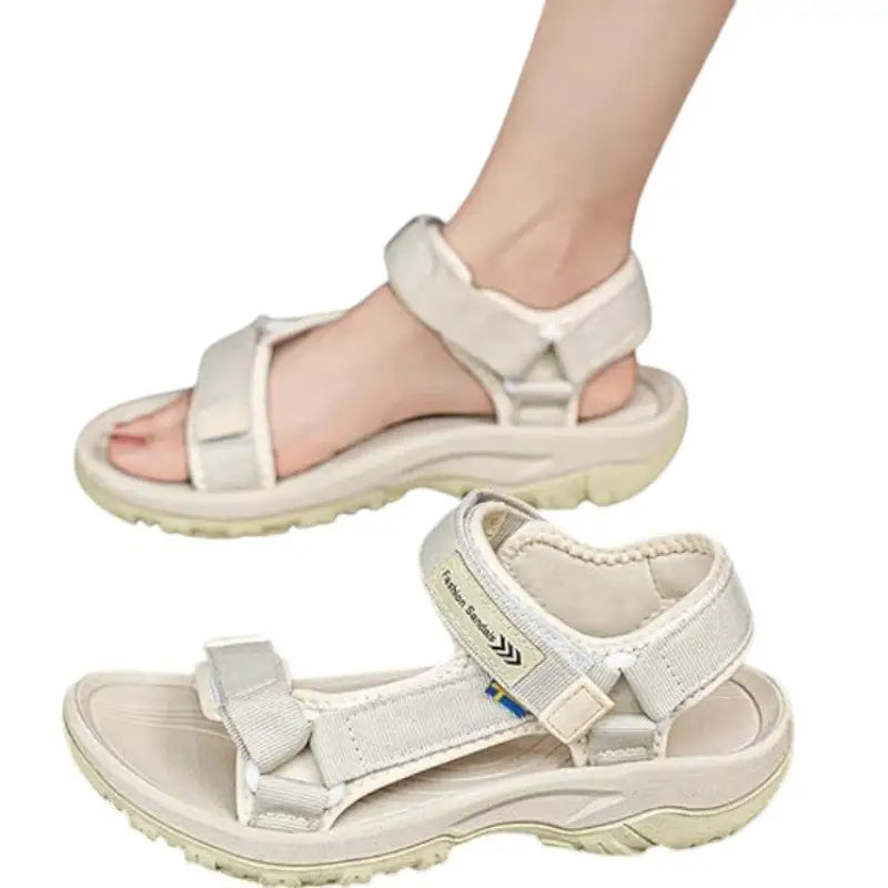 Sandales de randonnée femme à scratch