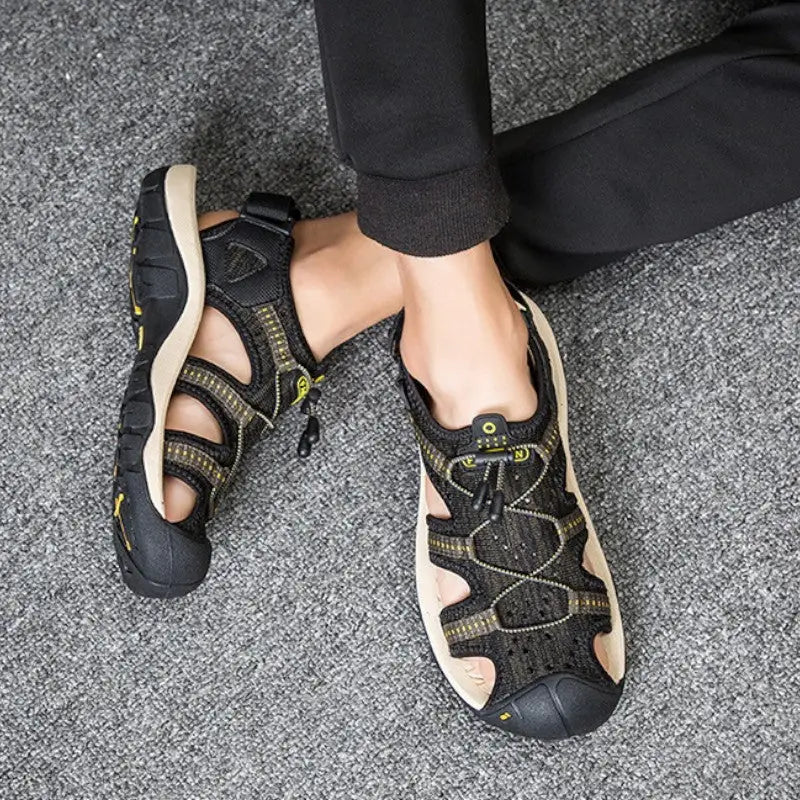 Sandales fermées randonnée homme