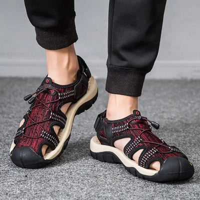 Sandales fermées randonnée homme