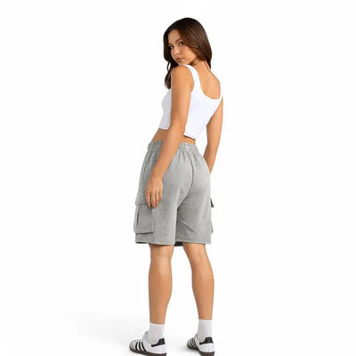 Short randonnée coton femme
