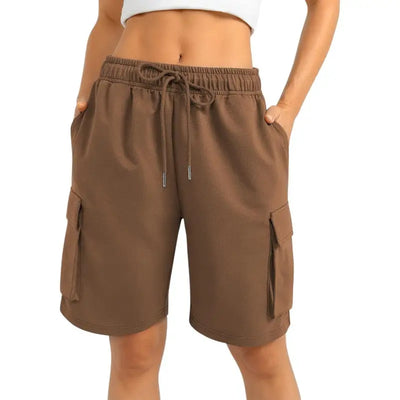 Short randonnée coton femme