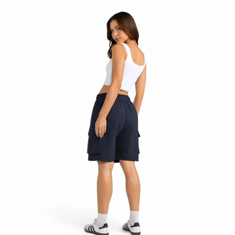 Short randonnée coton femme