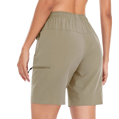 Short randonnée femme kaki