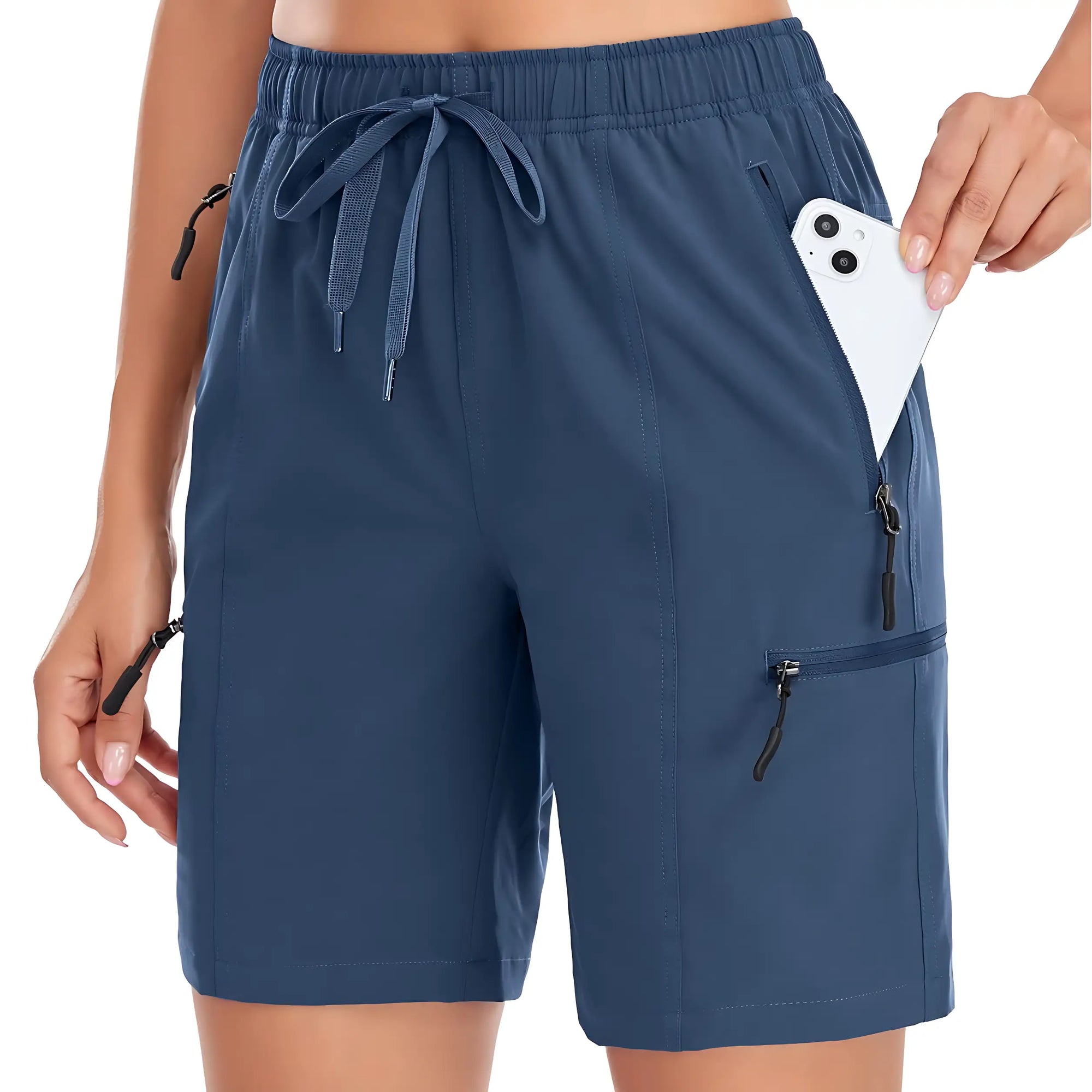 Short randonnée femme kaki