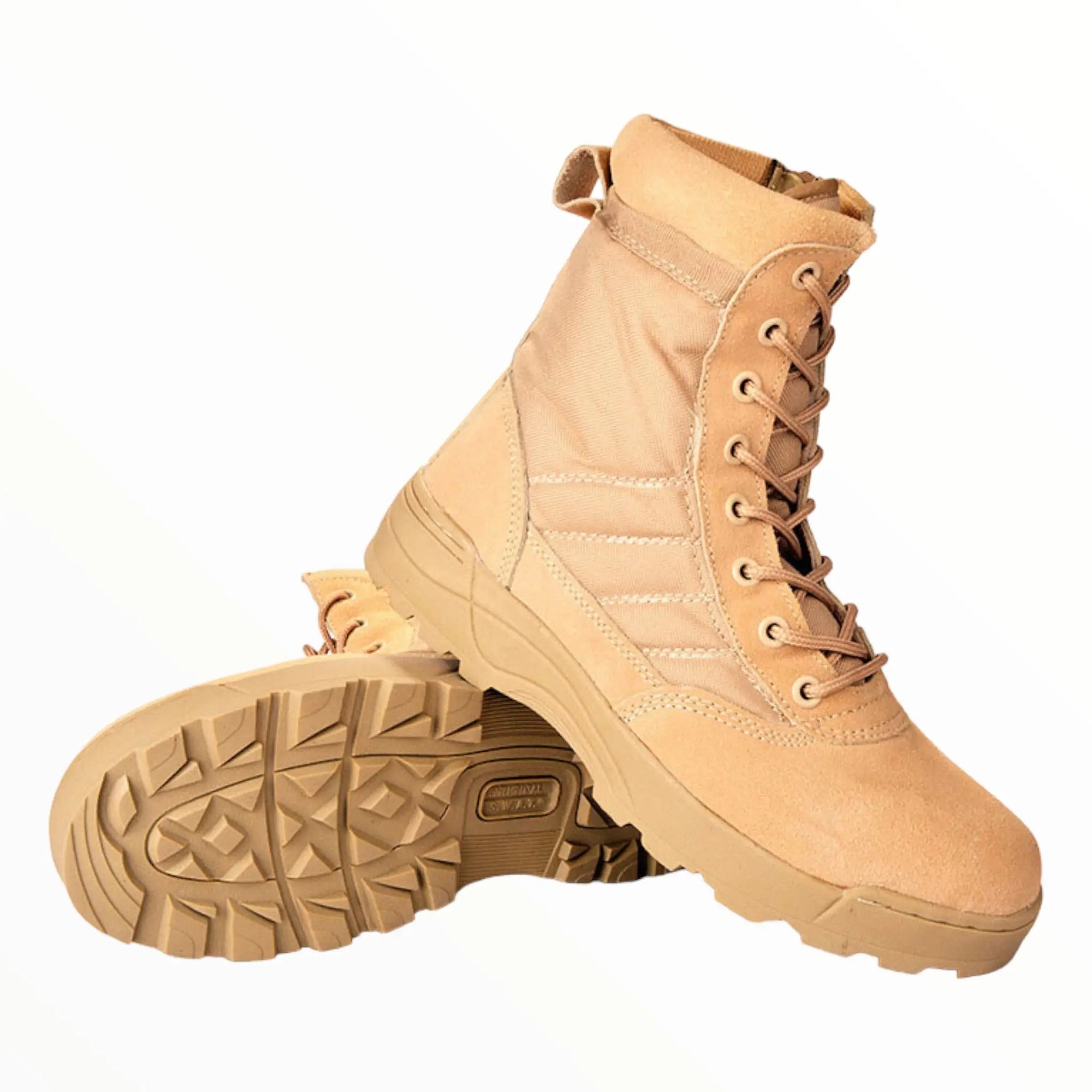 Side Zip Desert Boots