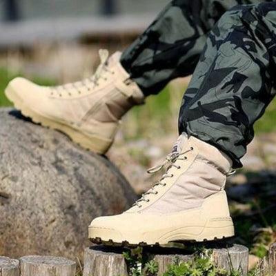 Side Zip Desert Boots