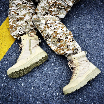 Side Zip Desert Boots