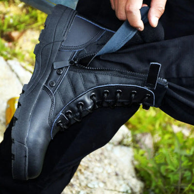 Side Zip Desert Boots