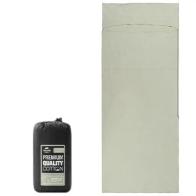 Sleeping bag liner for travel