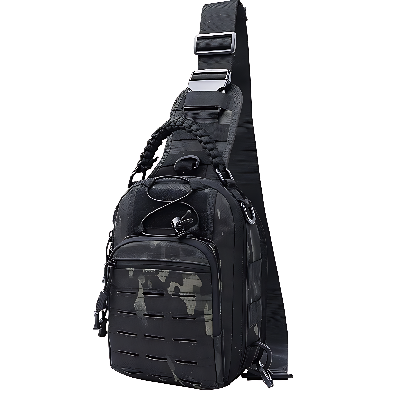 Sling bag with MOLLE system