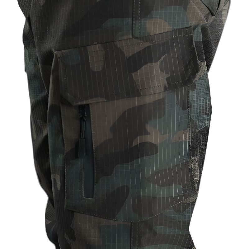 Straight leg army cargo pants
