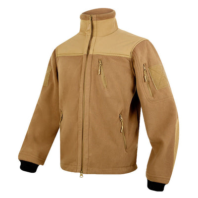 Tactical army fleece jacket