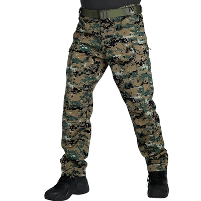 Tactical camo cargo pants