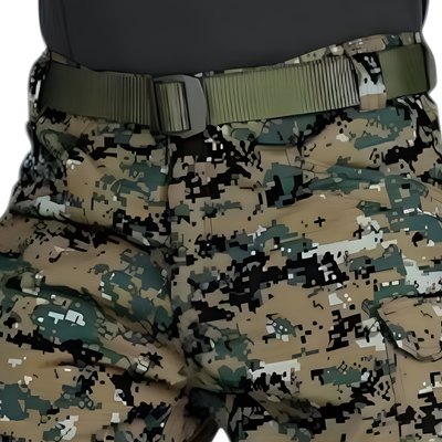 Tactical camo cargo pants
