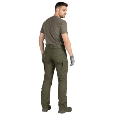 Tactical combat trousers with knee pads