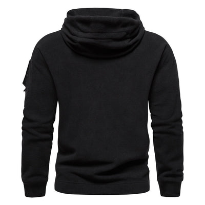 Tactical hoodie with velcro