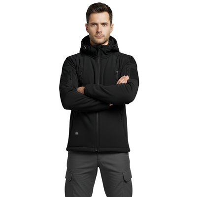 tactical outdoor hoodie zip up