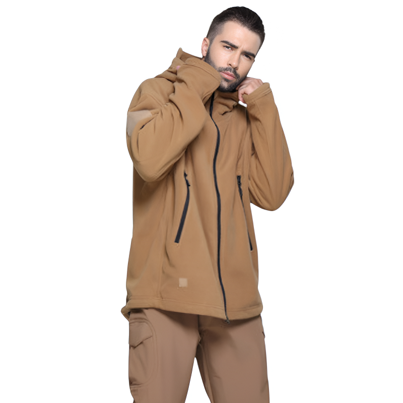 tactical outdoor hoodie zip up