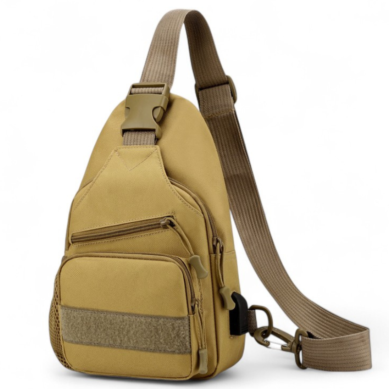 Tactical single strap sling bag