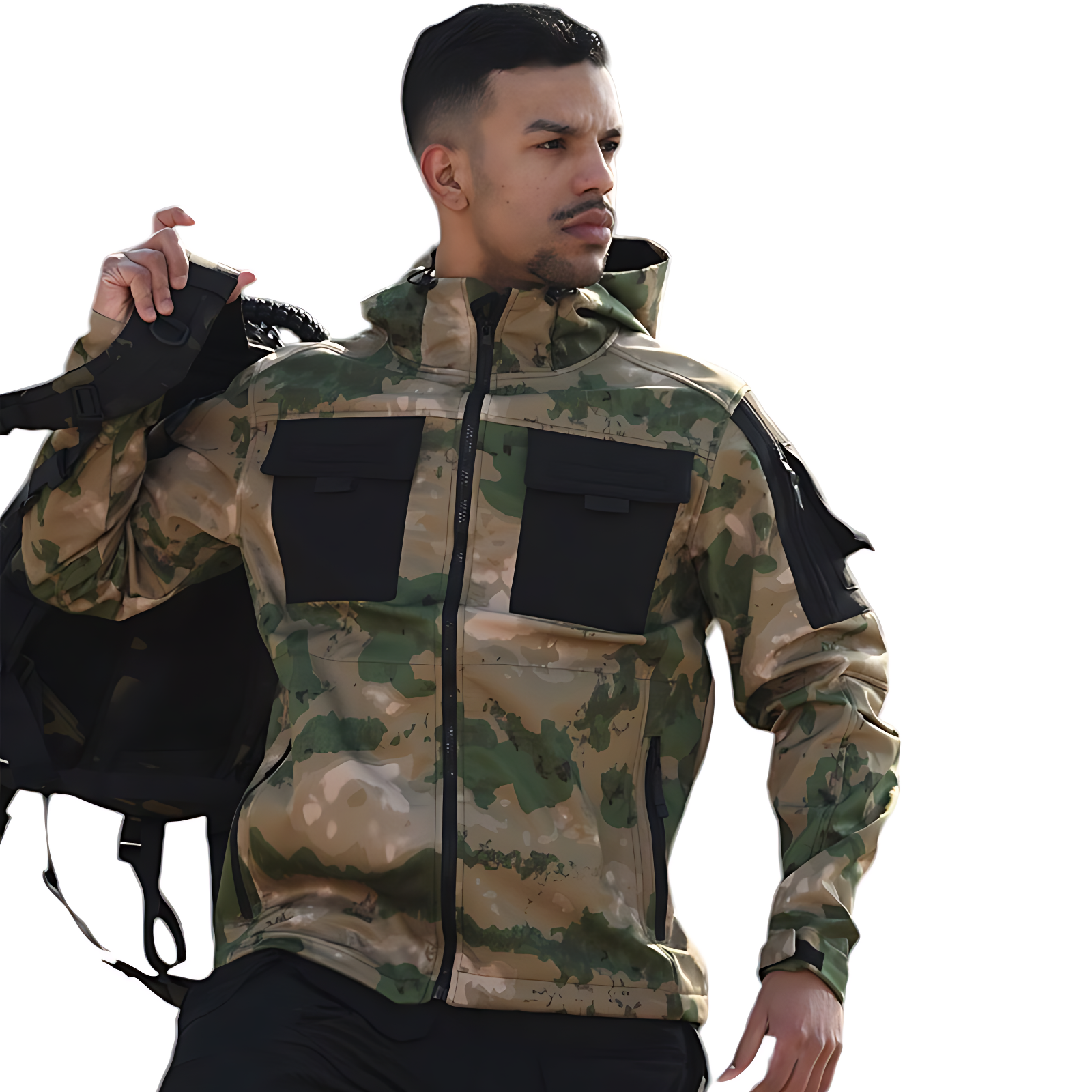 Tactical winter hoodie