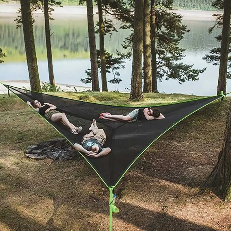 Triangle aerien hamac