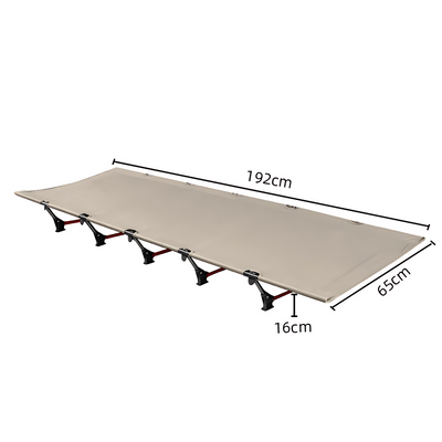 Ultralight folding camp bed